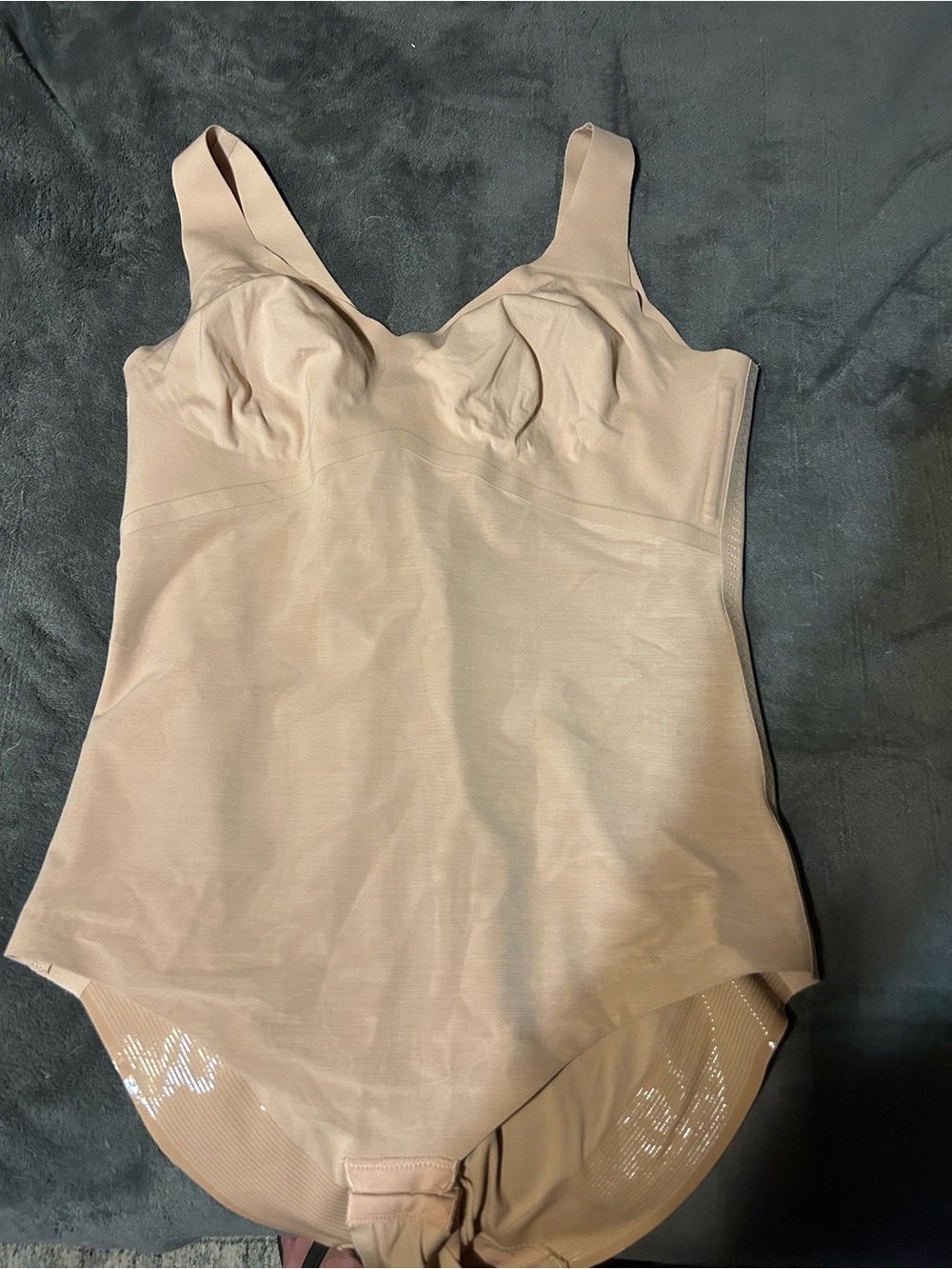 Honeylove Nude Shaping Bodysuit with Built-In Cups